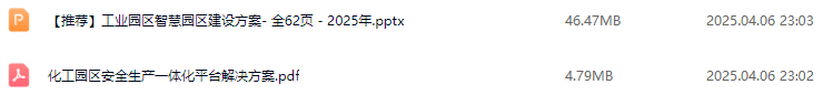 智慧化工园区解决方案