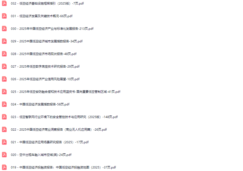 低空经济行业研究报告