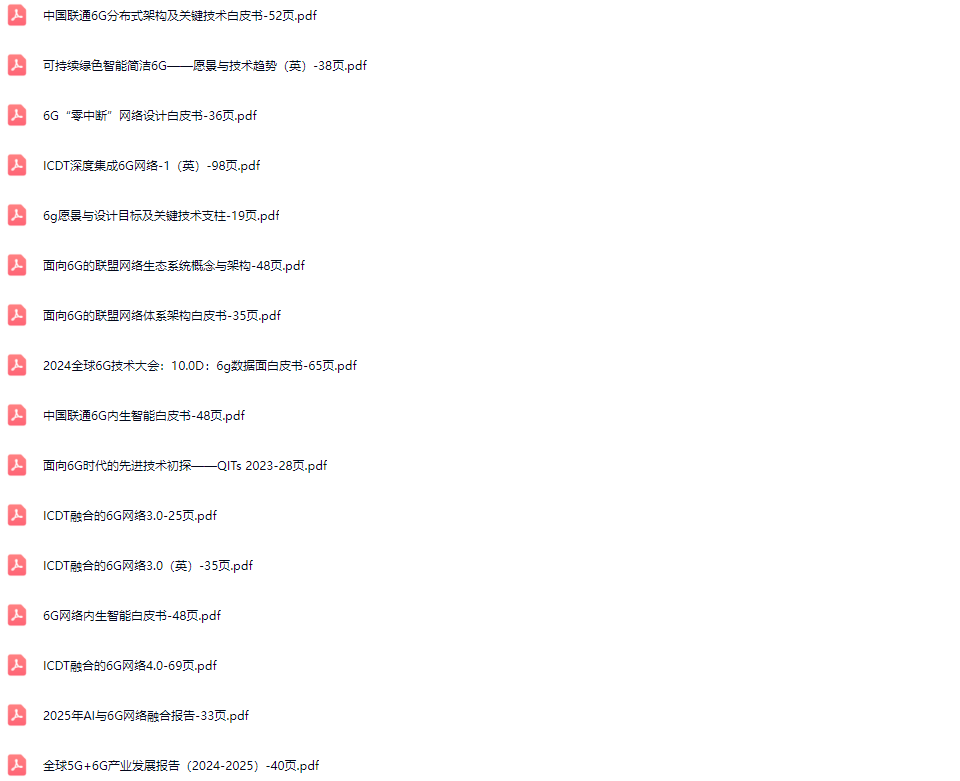 6G通信技术行业研究报告