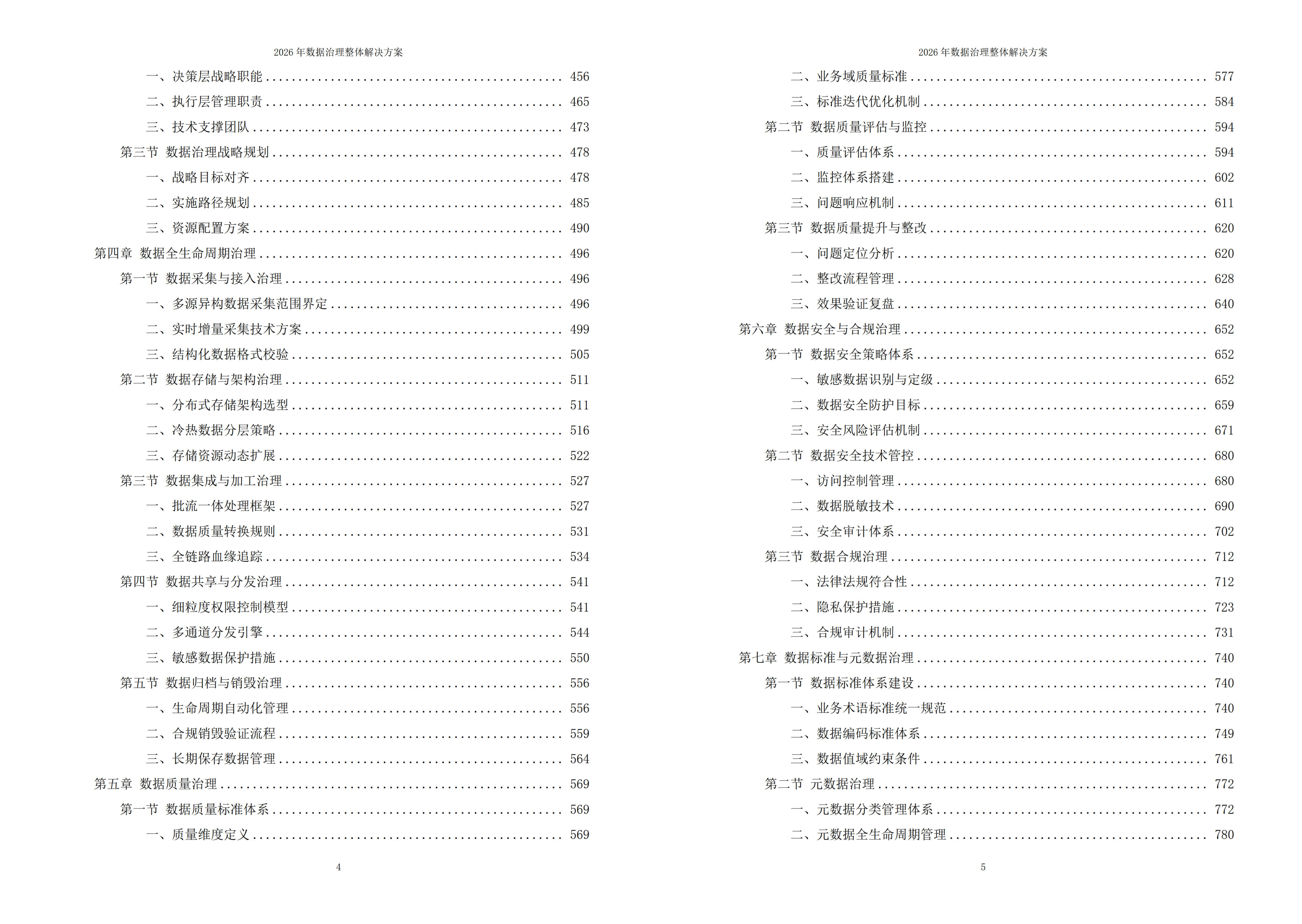 数据治理解决方案