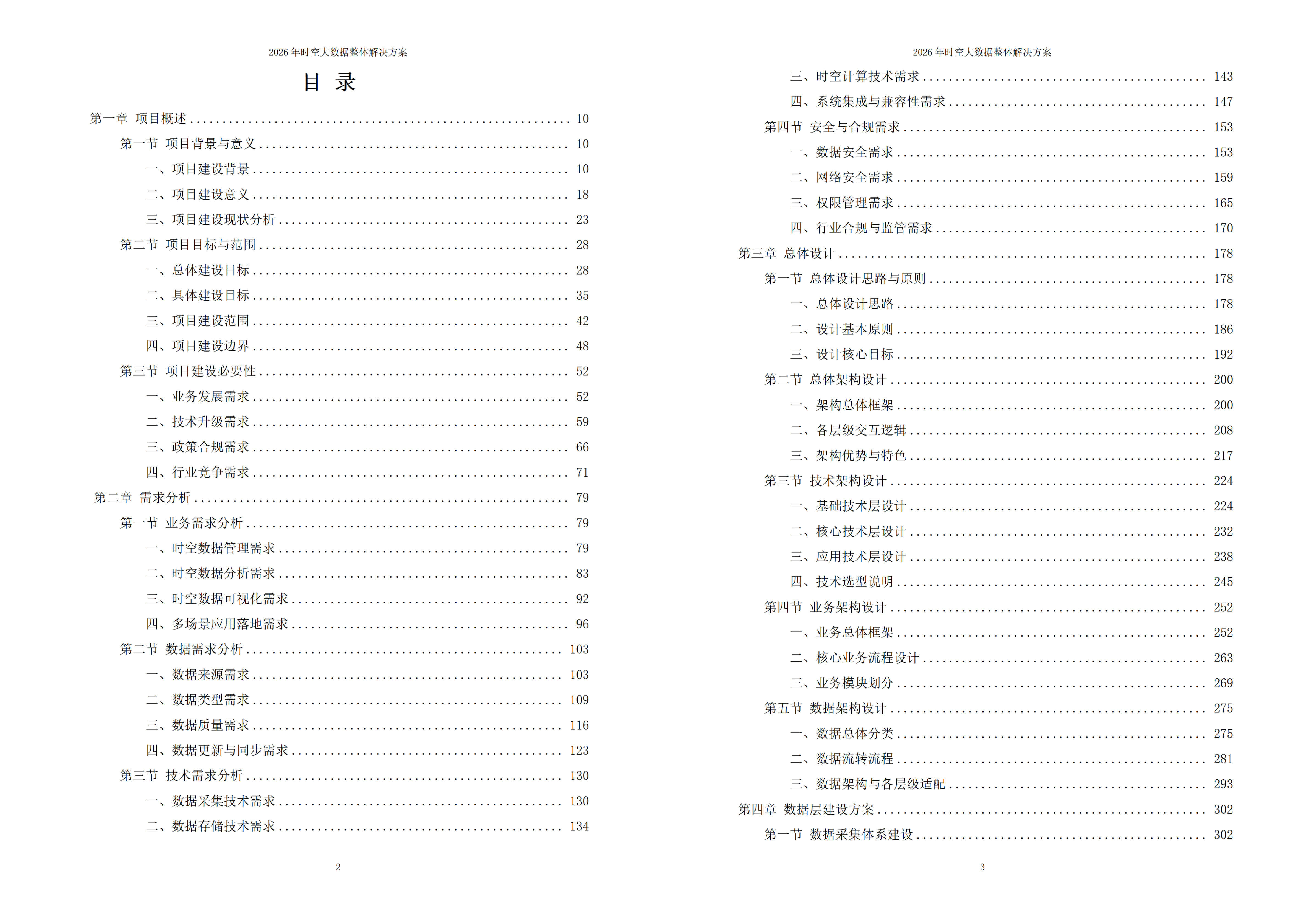时空大数据解决方案