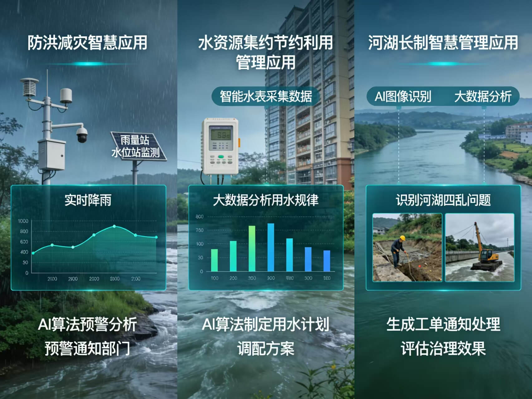 2026年AI+智慧水利全场景应用解决方案白皮书 – 全1605页下载