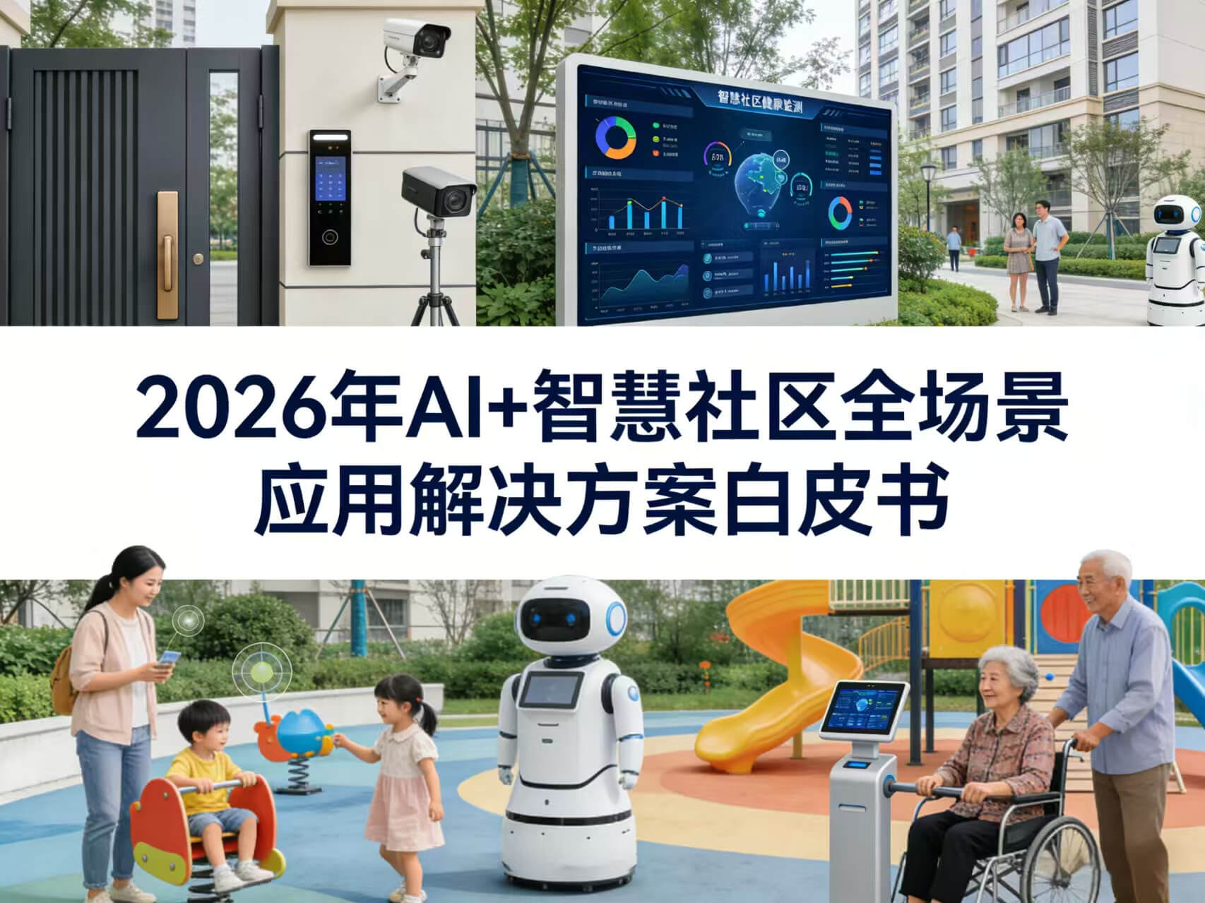 2026年AI+智慧社区全场景应用解决方案白皮书 – 全1625页下载