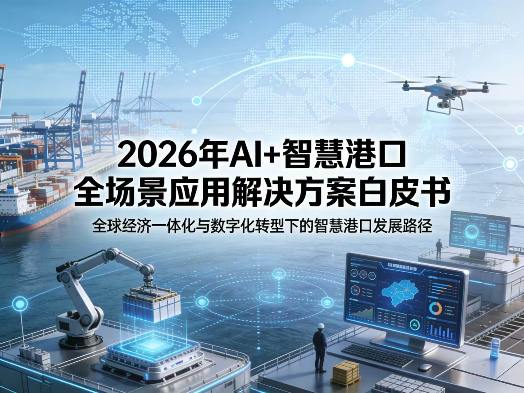2026年AI+智慧港口全场景应用解决方案白皮书 – 全2448页下载