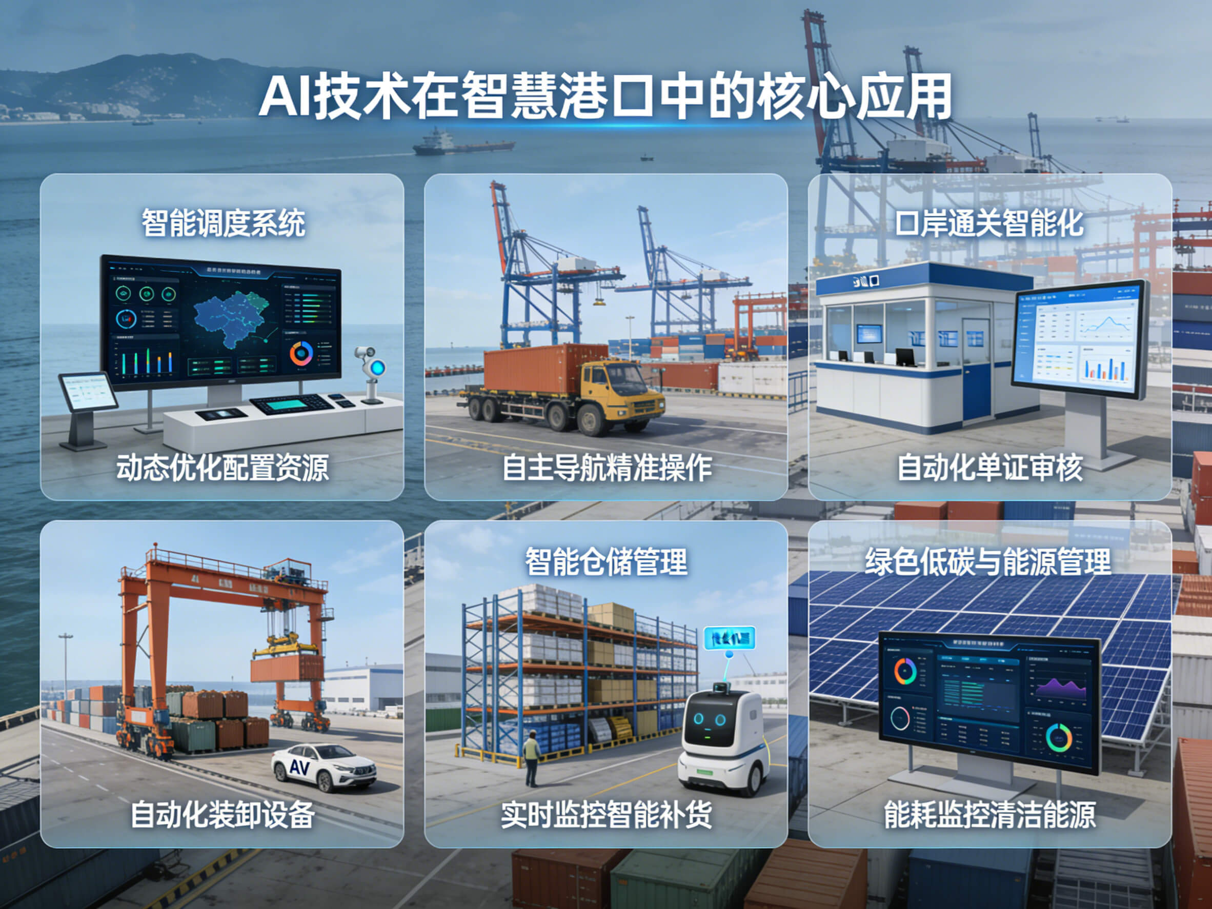2026年AI+智慧港口全场景应用解决方案白皮书 – 全2448页下载