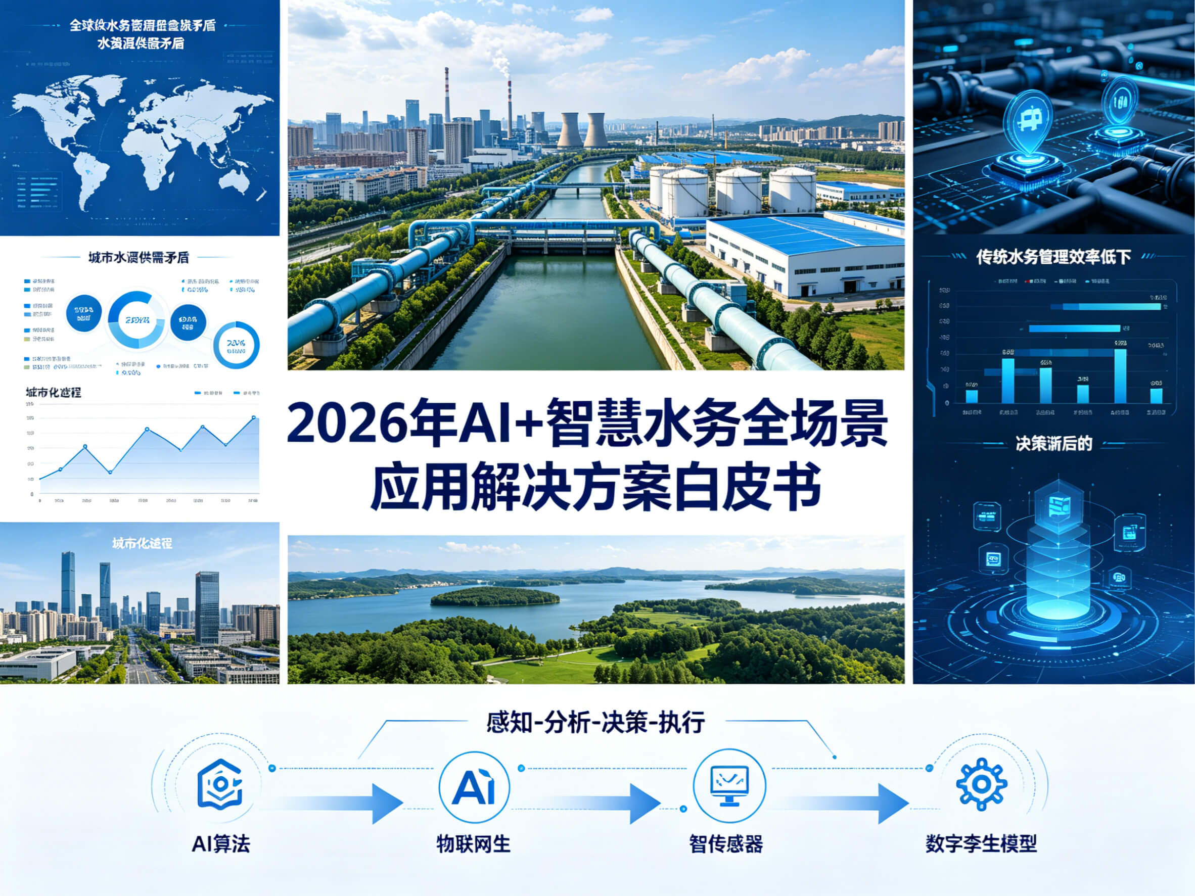 2026年AI+智慧水务全场景应用解决方案白皮书 – 全2509页下载