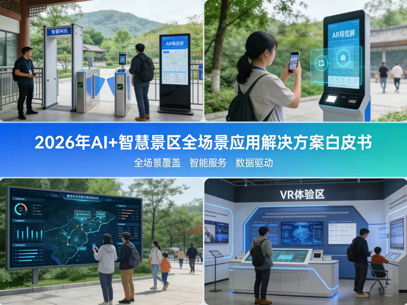 2026年AI+智慧景区全场景应用解决方案白皮书 – 全1648页下载