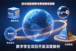 数字孪生项目开发深度解析：技术选型逻辑与交付落地路径指南