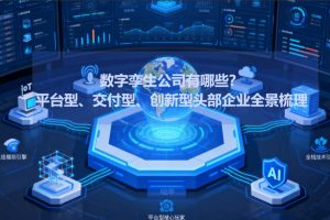 数字孪生公司有哪些？平台型、交付型、创新型头部企业全景梳理