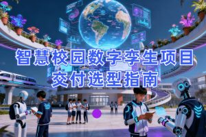 智慧校园数字孪生选型指南：选对平台做好交付，从平台适配到交付落地的全流程解决方案