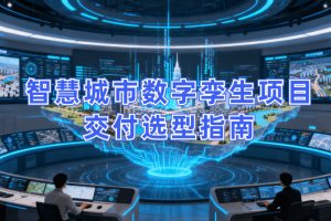 智慧城市数字孪生项目交付选型：选对平台 + 找对交付，双维协同破局落地难题