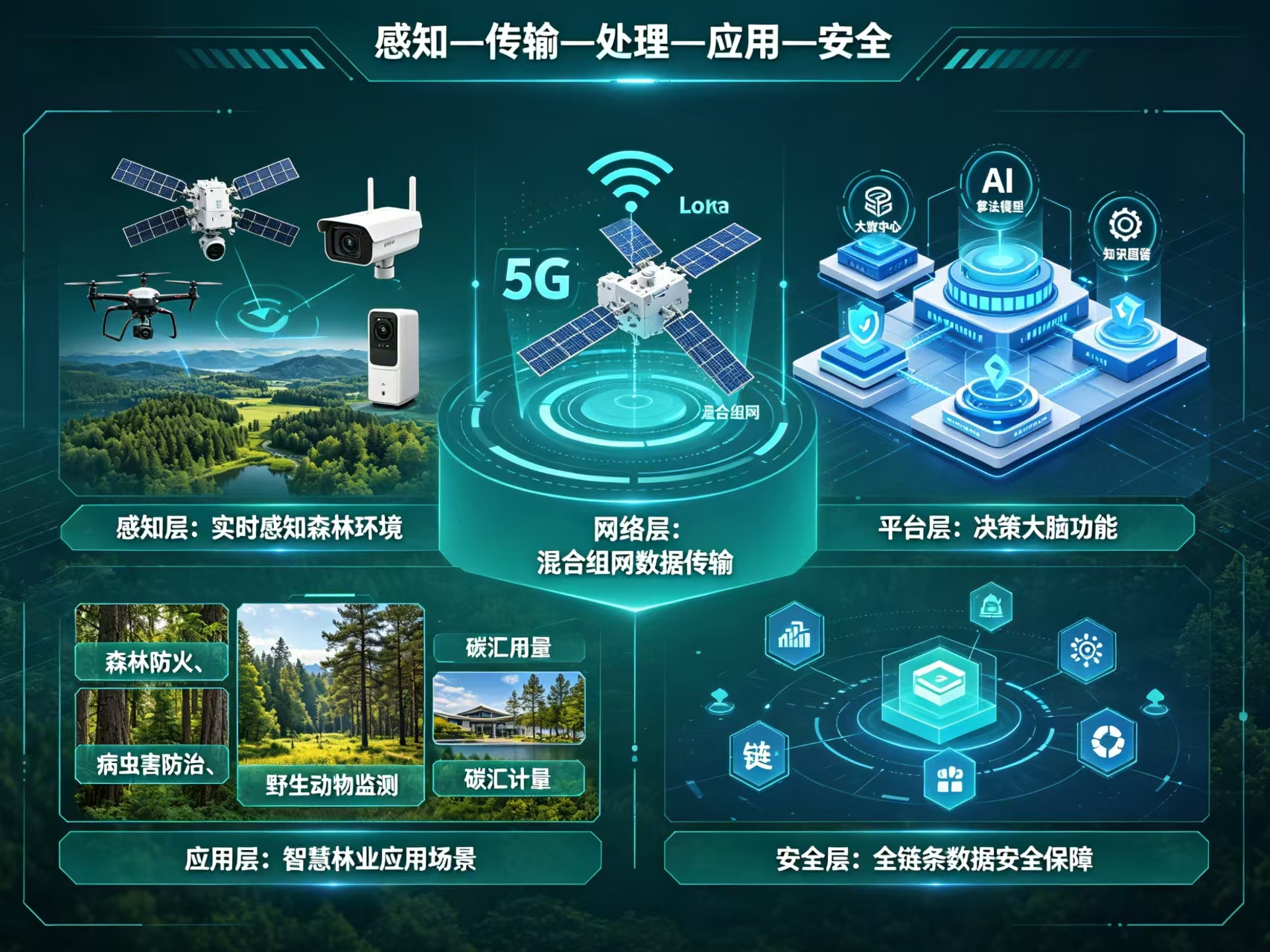 2026年AI+智慧林业全场景应用解决方案白皮书|附2101页方案下载